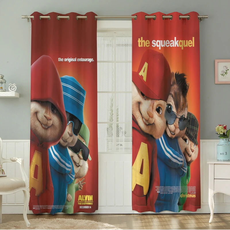 پرده نیروانا طرح  کودک مدل هازان کد 8299 سایز 140×280 سانتی متر