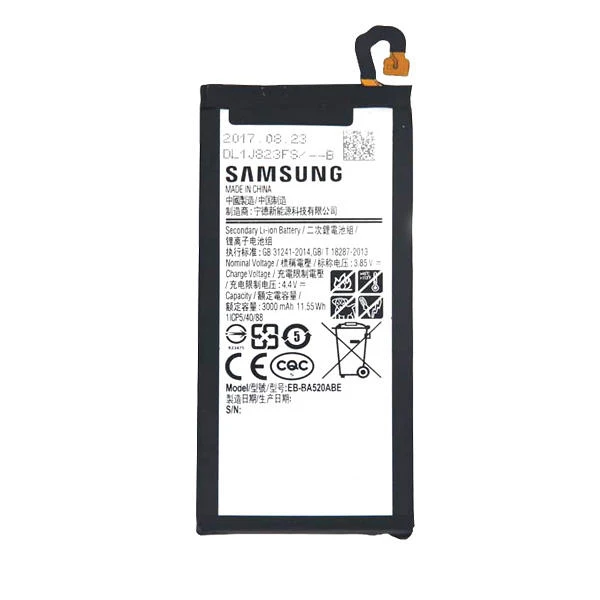 باتری موبایل مدلEB-BA520ABE65ظرفیت 3000 میلی آمپر ساعت مناسب برای گوشی موبایل سامسونگ Galaxy A5 2017