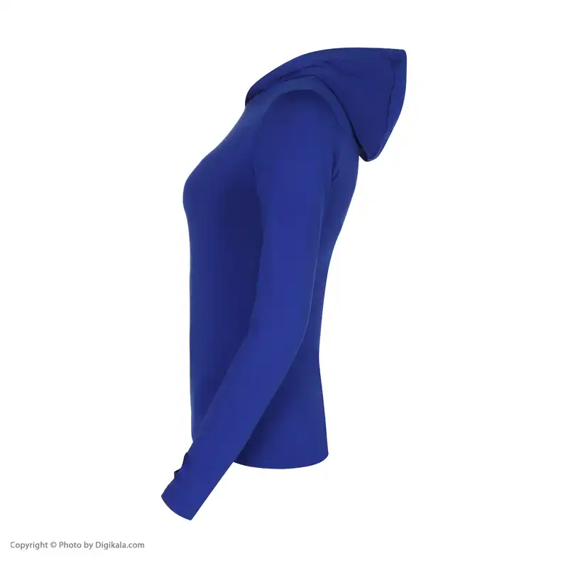 تی شرت کلاه دار آستین بلند ورزشی زنانه مدل 176-KOLAH