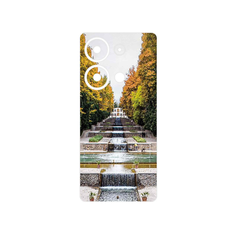 برچسب پوششی ماهوت مدل SHAHZADEH_Garden مناسب برای گوشی موبایل شیائومی Poco M6 Pro 4G