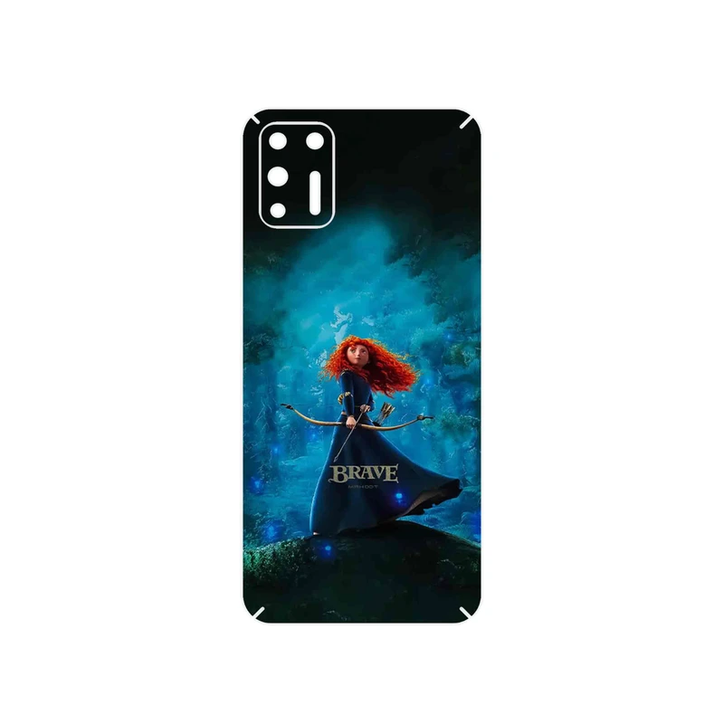 برچسب پوششی ماهوت مدل Brave مناسب برای گوشی موبایل موتورولا Moto G9 Plus