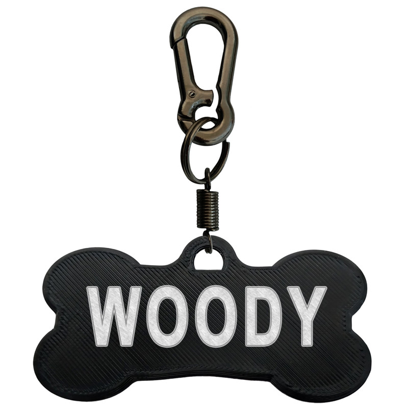 پلاک شناسایی سگ مدل WOODY