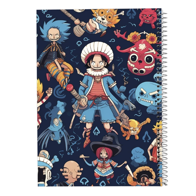 دفتر لیست خرید 50 برگ مدوپد مدل وان پیس One Piece کد DF11716