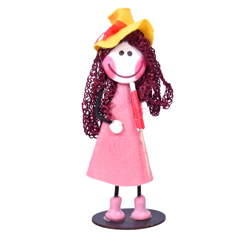 عروسک طرح هلن مدل آمبرلا کد 022 ارتفاع 22 سانتی متر