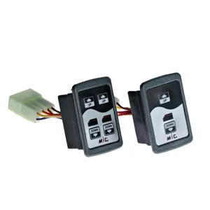 کلید شیشه بالابر لمسی ارپیکو مدل 1122 مناسب برای پراید صبا بسته 2 عددی