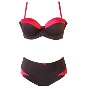 ست شورت و سوتین زنانه مدل دو رنگ