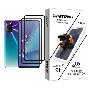 JF Diamond Glass MIX002 Screen Protector For Oppo A72 Pack Of 2