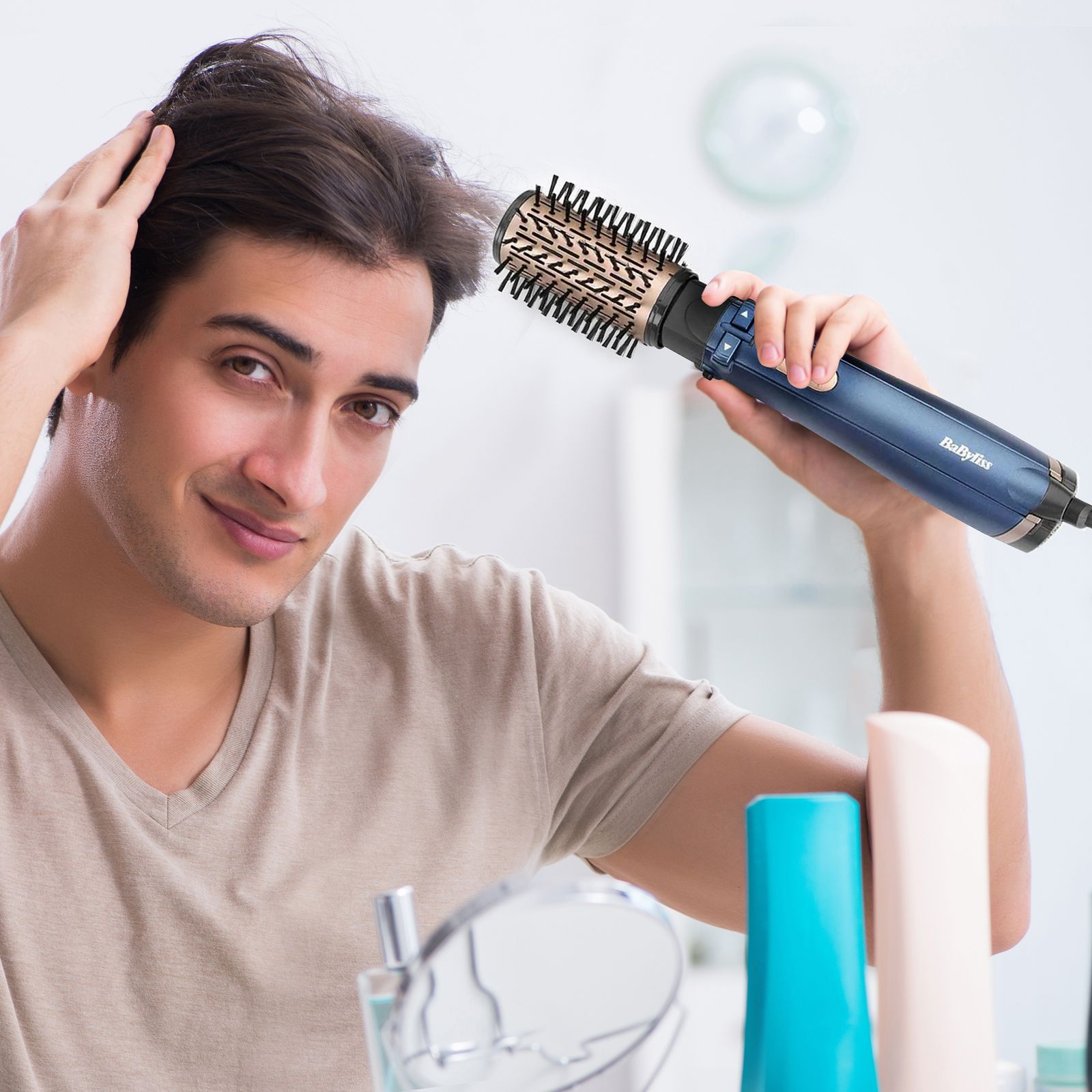 سشوار برس دار چرخشی بابیلیس مدل Style pro 1000 -  - 2