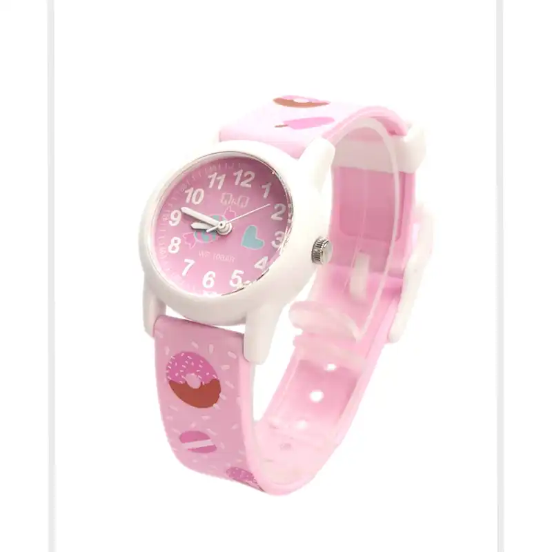 ساعت مچی عقربه ای دخترانه کیو اند کیو مدل VR99J011Y