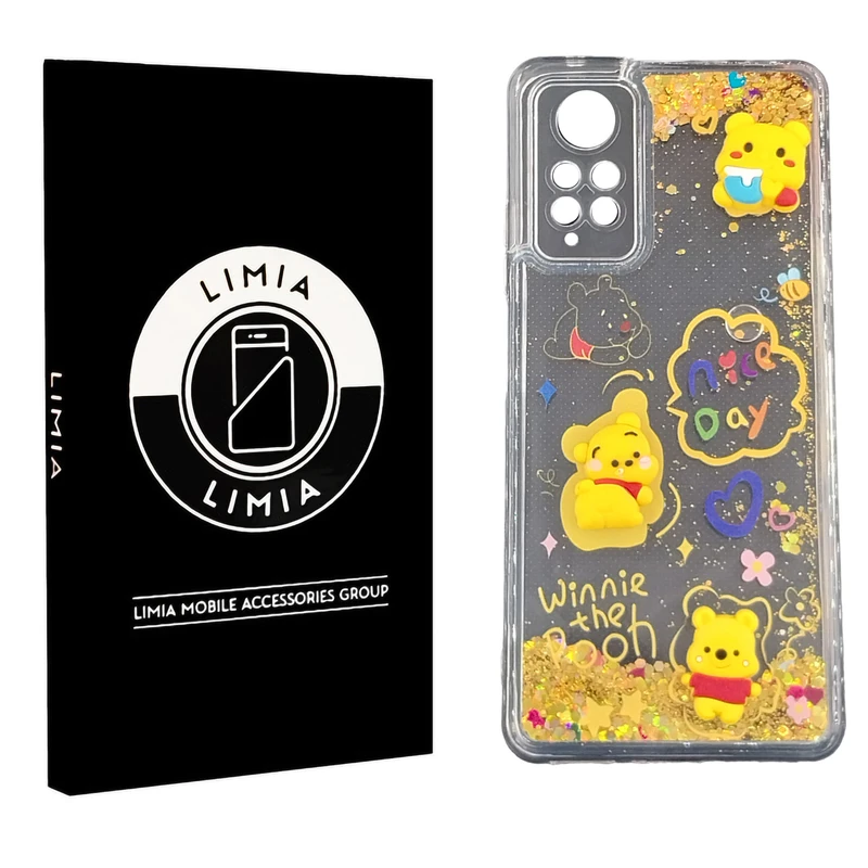 کاور لیمیا مدل آکواریومی لنزدار طرح عروسکی برجسته مناسب برای گوشی موبایل شیائومی Redmi Note 12 Pro 4G