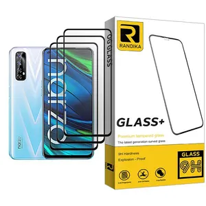 Randika Randika Glass MIX003 Screen Protector For Realme Narzo 20 Pro Pack Of 3