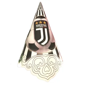 کلاه تولد مسترتم طرح یونتوس پلاس بسته 10 عددی