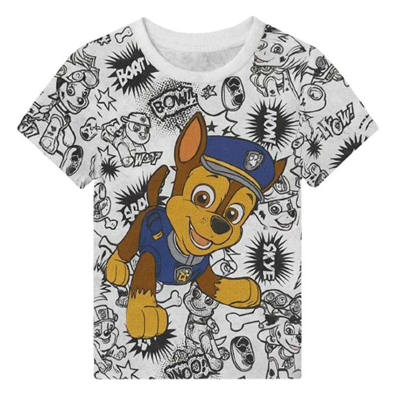 تی‌شرت آستین کوتاه پسرانه نیکلودن مدل پاو پاترول