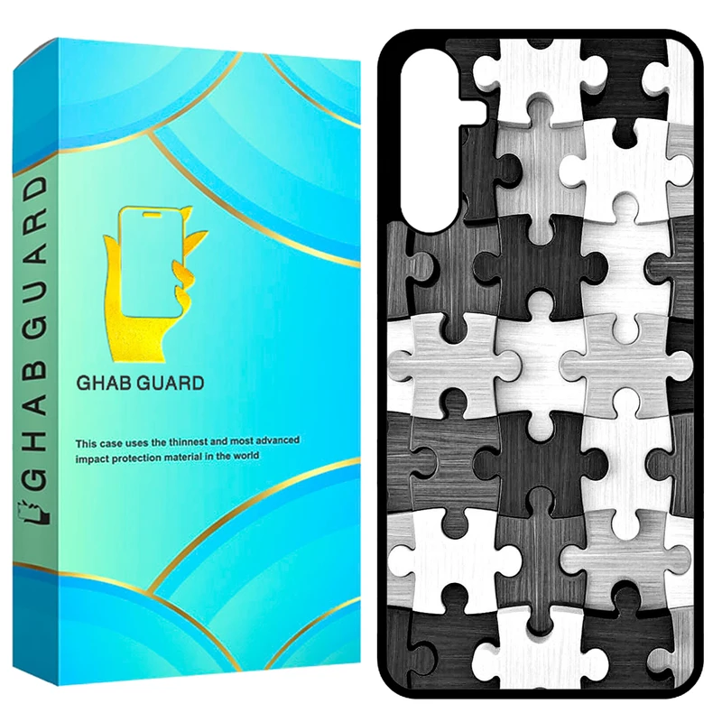 کاور قاب گارد طرح پازل مدل GCHPA24 مناسب برای گوشی موبایل سامسونگ Galaxy A24 4G