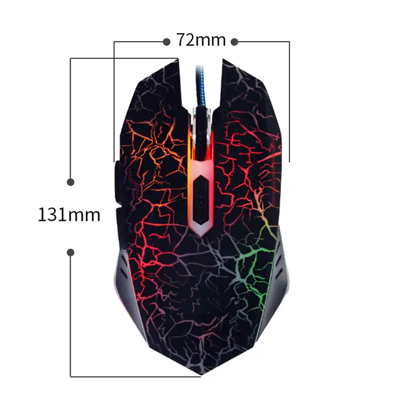 ماوس مخصوص بازی مدل Dizzle colour