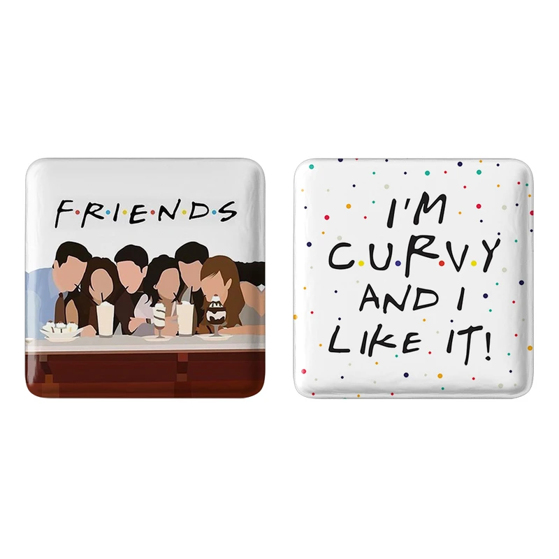 مگنت خندالو مدل سریال فرندز کد 31383139 مجموعه 2 عددی