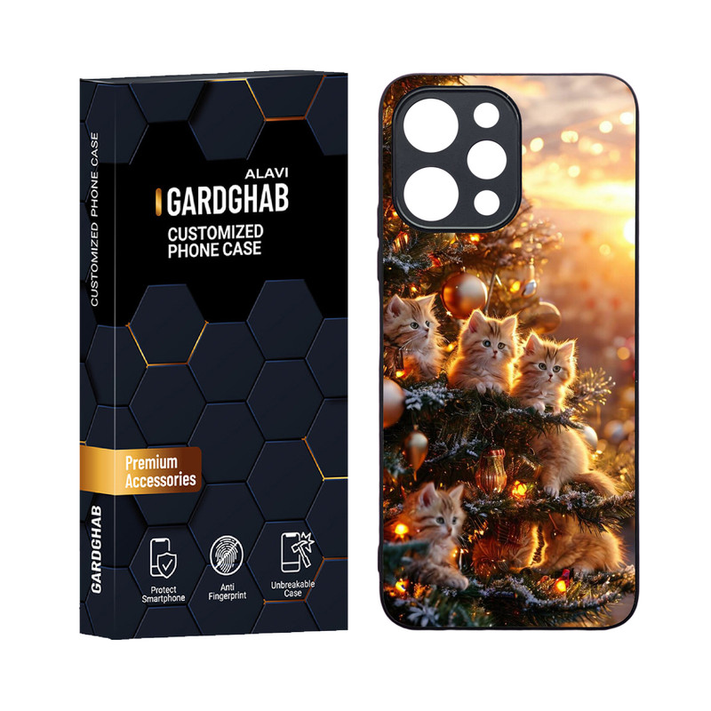 کاور گارد قاب علوی مدل دورژله ای هنری مناسب برای گوشی موبایل شیائومی Poco M6 pro 5G