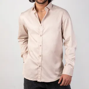 پیراهن آستین بلند مردانه ان سی نو مدل ویتال