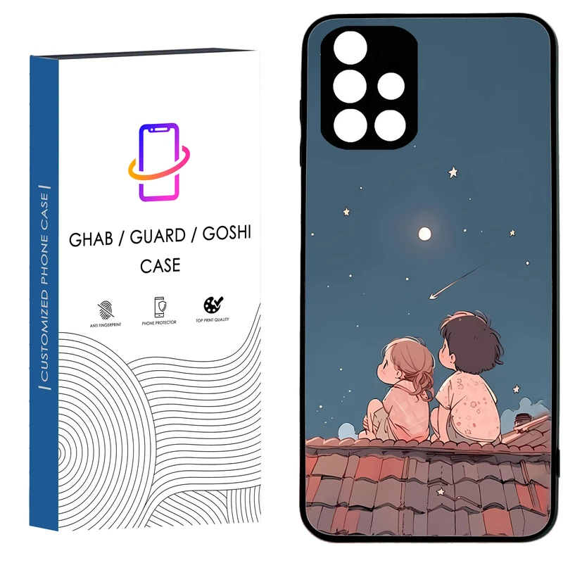 کاور قاب گارد گوشی طرح دخترانه کد 38 - tpu مناسب برای گوشی سامسونگ Galaxy A71