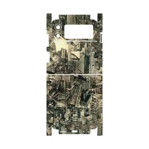 MAHOOT Collage of Skyscraper-FullSkin Cover Sticker for Samsung Galaxy Z Flip3 5G