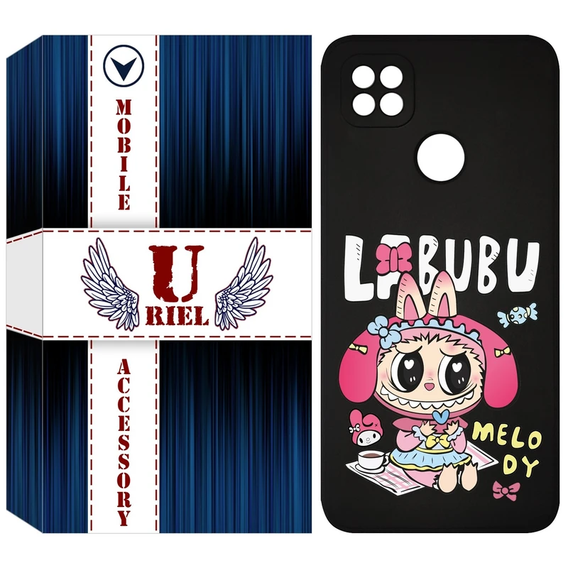 کاور یوریل قاب مدل KSH کد 140 طرح عروسک لبوبو مناسب برای گوشی موبایل شیائومی Redmi 9C / 10A