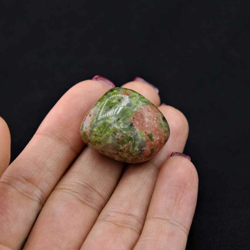 عکس شماره 2 : سنگ راف مانا جم مدل سنگ اوناکیت برزیلی تامبل شده کد 12