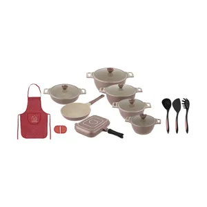 Homeking Hannover 18 Pcs Cookware Set