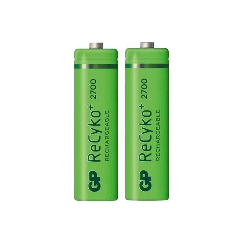 باتری قلمی قابل شارژ جی پی مدل ReCyko Plus 2700 بسته 2 عددی