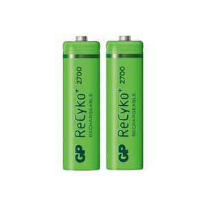 نقد و بررسی باتری قلمی قابل شارژ جی پی مدل ReCyko Plus 2700 بسته 2 عددی توسط خریداران