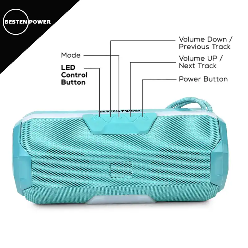 اسپیکر بلوتوثی قابل حمل بستن پاور مدل HQ-ONE