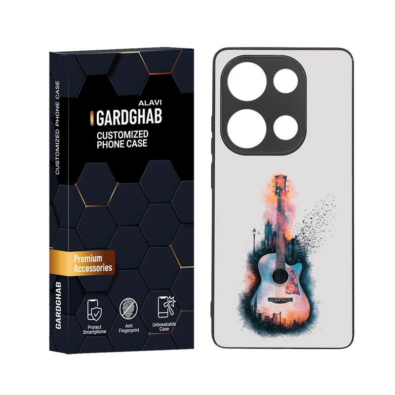 کاور گارد قاب علوی مدل دور ژله ای مناسب برای گوشی موبایل شیائومی Poco M6 Pro 4G