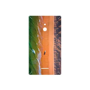 MAHOOT Beach and Green Sea Cover Sticker for Nokia XL