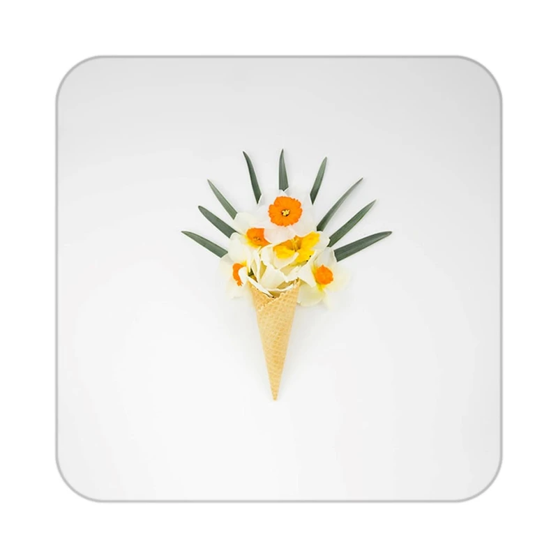 زیر لیوانی کاکتی طرح گل مدل mp16503