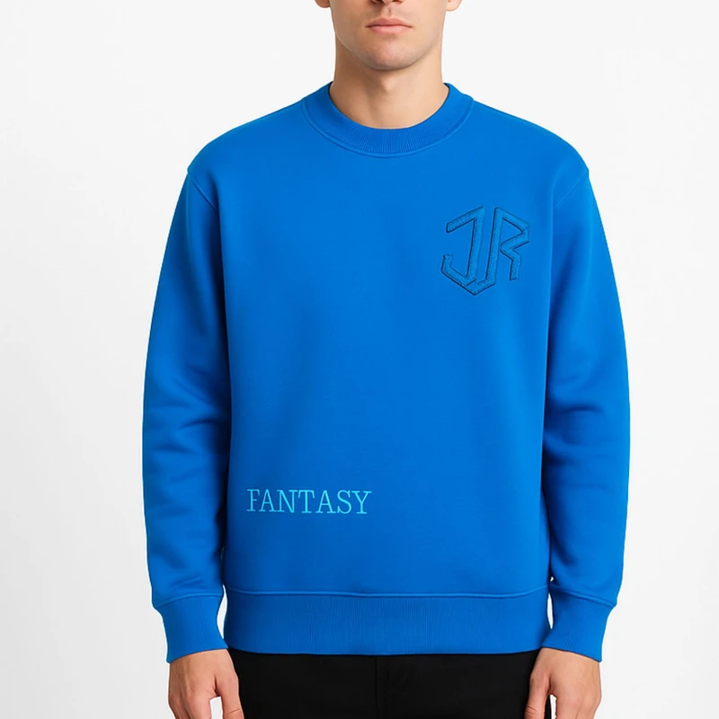 عکس شماره 5 : سویشرت مردانه مدل دورس سه نخ باکسی