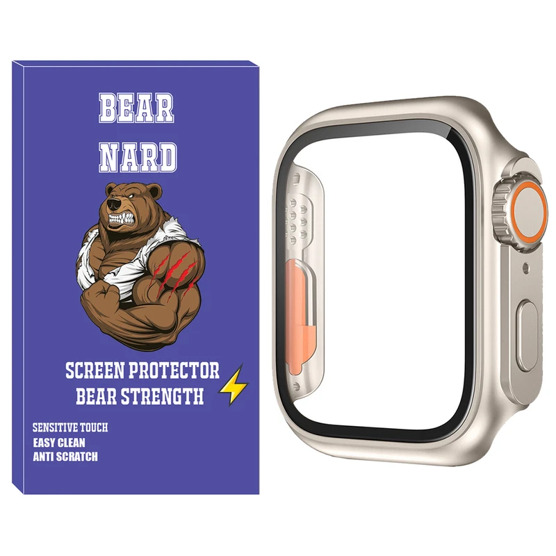کاور برنارد مدل BR-Ultra مناسب برای اپل واچ Series 4 44mm / Series 5 44mm / Series 6 44mm به همراه محافظ صفحه نمایش