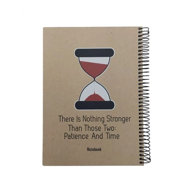 دفتر مشق پاپکو مدل Patience and Time