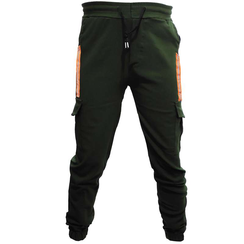 شلوار مردانه مدل شبرنگی کد r-20753 رنگ سبز