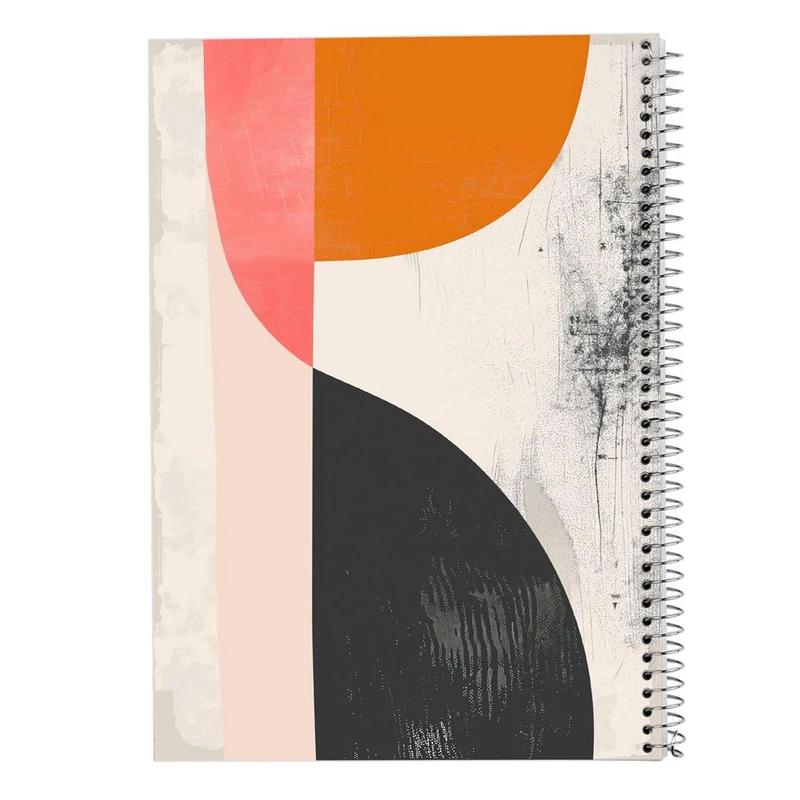 دفتر لیست خرید 50 برگ مدوپد مدل اشکال فانتزی کد DF16139