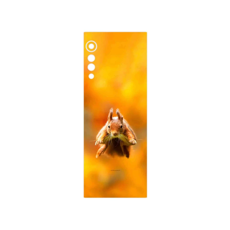 برچسب پوششی ماهوت مدل Squirrel مناسب برای گوشی موبایل ال جی Velvet 5G