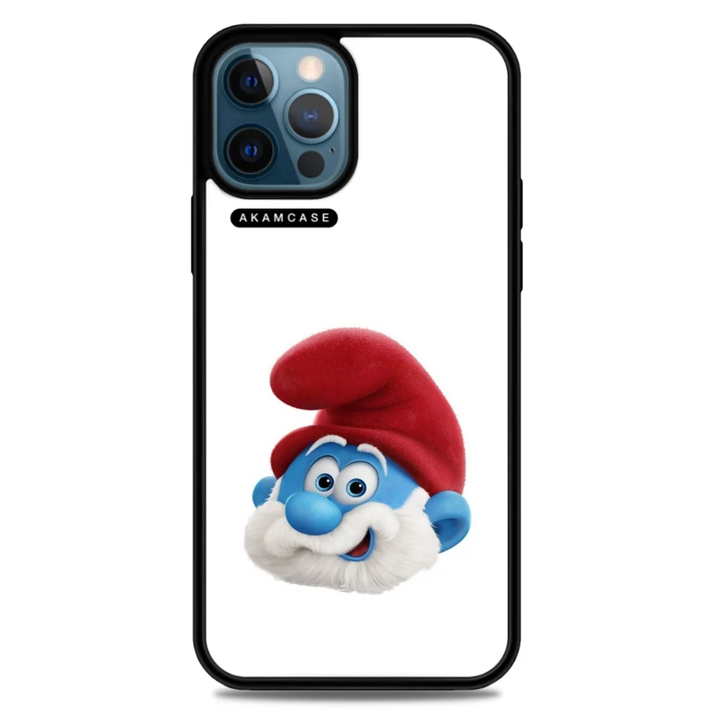 کاور آکام مدل AMC-WA12PROMAX-SMURFS-13 مناسب برای گوشی موبایل اپل iPhone 12 Pro Max