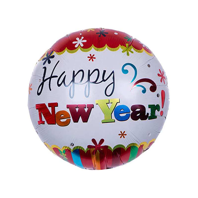 بادکنک فویلی سورتک مدل NEW YEAR 