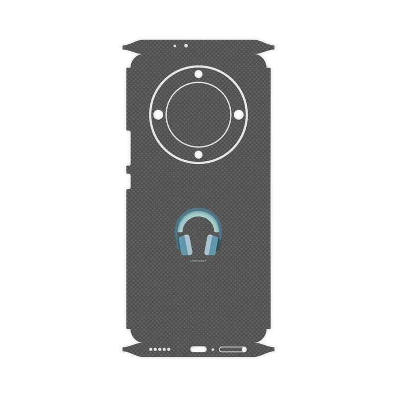 برچسب پوششی ماهوت مدل Minimal Headphone Icon-FullSkin مناسب برای گوشی موبایل آنر Magic 5 Lite