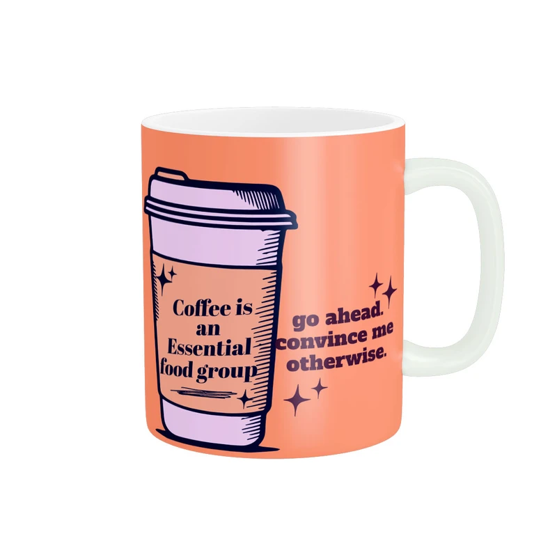 ماگ مدل قهوه یک ماده غذایی ضروریه کد 531