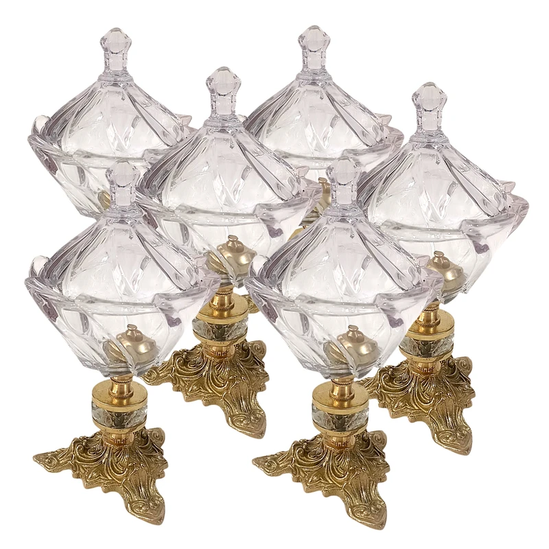 قندان مدل S-4282 بسته 6 عددی 