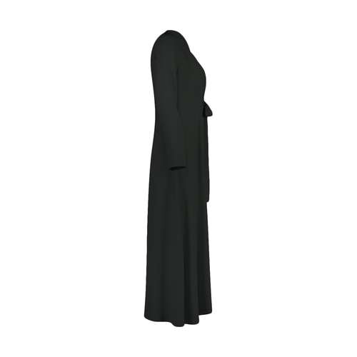 مانتو زنانه کد B9961 رنگ مشکی