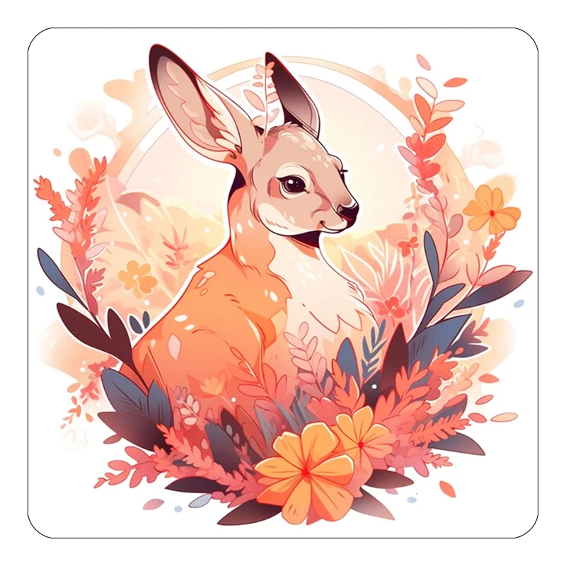 مگنت کاکتی طرح حیوانات رنگی مدل mp26838