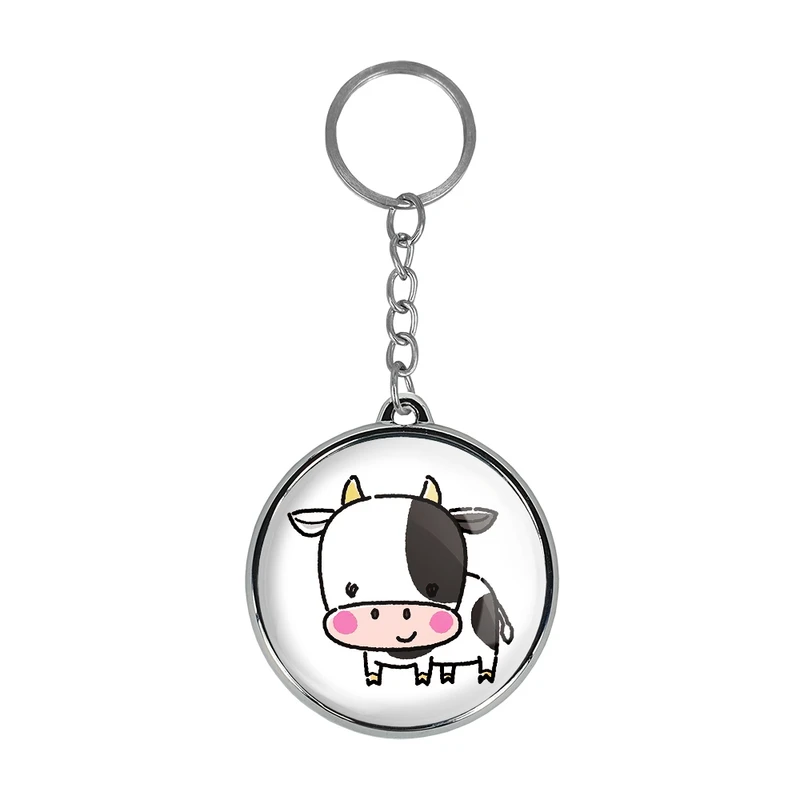 جاکلیدی خندالو طرح گاو مدل دوطرفه کد 2919629197