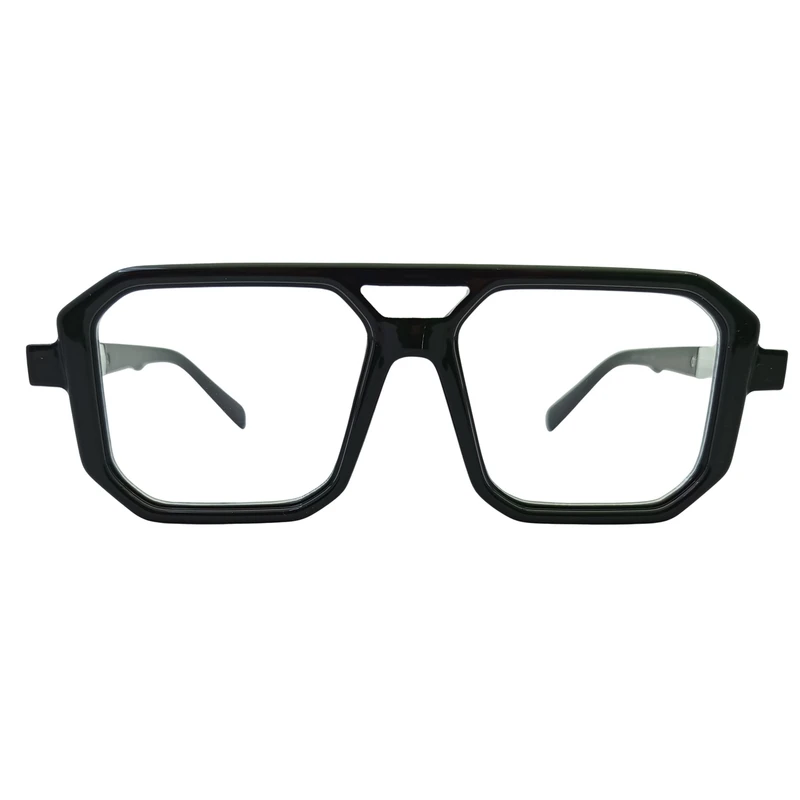 فریم عینک طبی مستطیلی مدل MAB M مناسب برای صورت مستطیل، مربع، مثلث، لوزی، گرد، قلب، بیضی