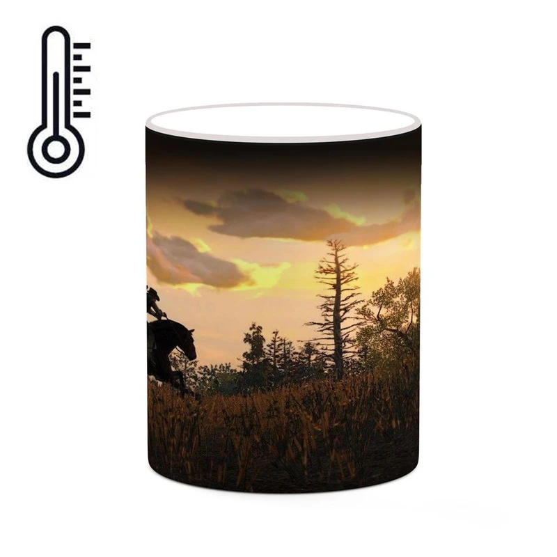 ماگ حرارتی کاکتی مدل بازی رد دد Red Dead Redemption کد mgh30084