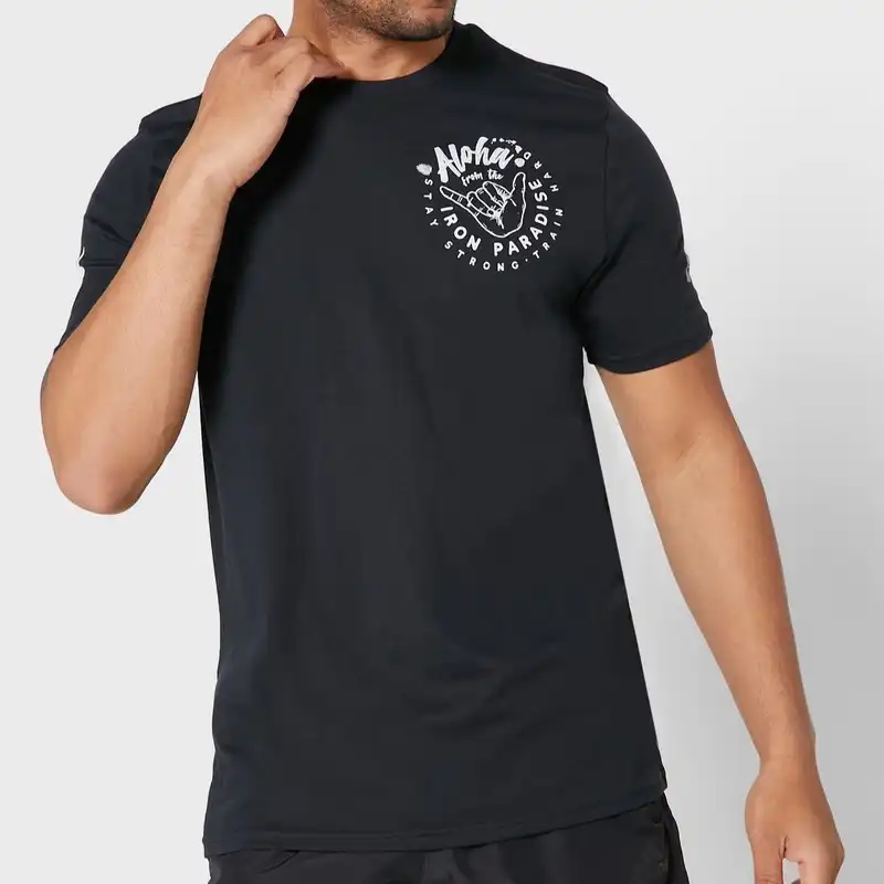 تی شرت ورزشی مردانه آندر آرمور مدل ROCK1351586-001